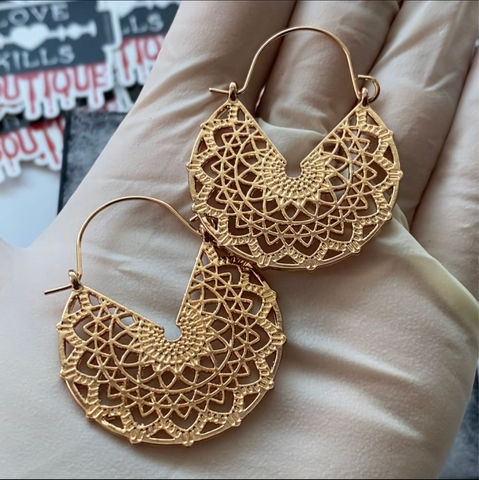 Pentacle Hoops