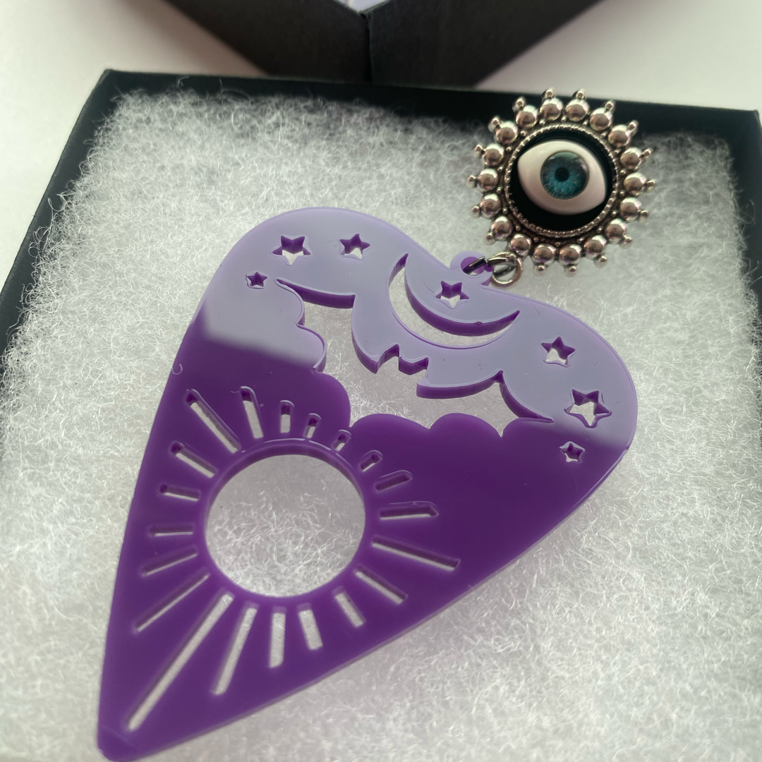 Eye Planchette Dangle Plugs