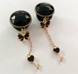 Goth Butterfly’S Dangle Plugs
