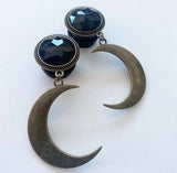 Crescent Moon Dangle Plugs